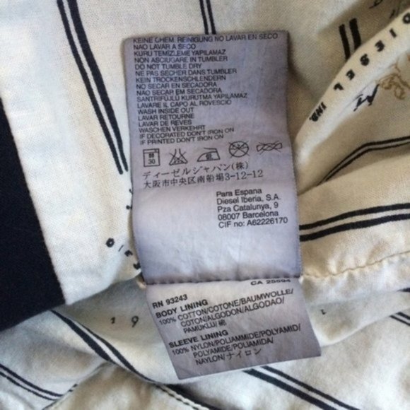 Diesel Black Soft Denim Jacket Blazer - Picture 5 of 7